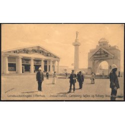 Landsudstillingen i Aarhus - Industrihallen og Carlsbergs�jlen - Tuborgtriumfbue - Bang &amp; Gluud 18414