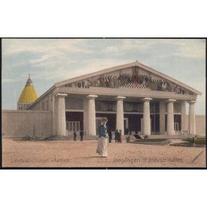 Landsudstillingen i Aarhus - Indgangen til Industrihallen - Bang & Gluud 18378