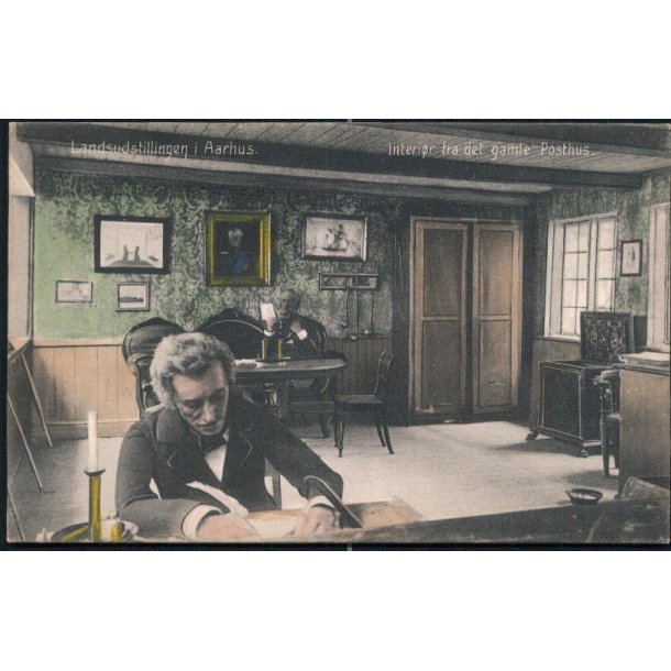 Landsudstillingen i Aarhus - Interi�r fra det gamle Posthus - Bang &amp; Gluud 18733.