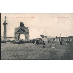 Landsudstillingen i Aarhus 1909 - Panorama ved Hovedindgangen - J.J.N. 3753