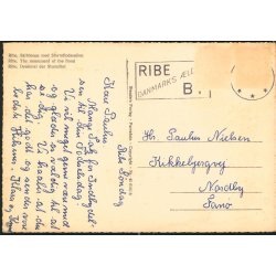 Ribe - Skibbroen med Stormflodss�jlen - Stender 40 814/16