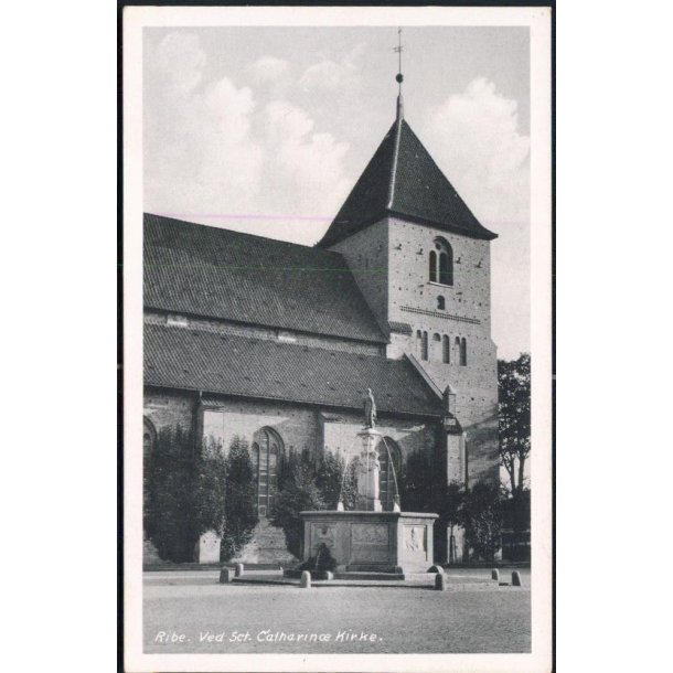 Ribe.Ved Sct. Catharin Kirke - H.Bentzons 79127