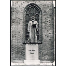 Ribe Domkirke,- Brorsons Statue - u/n