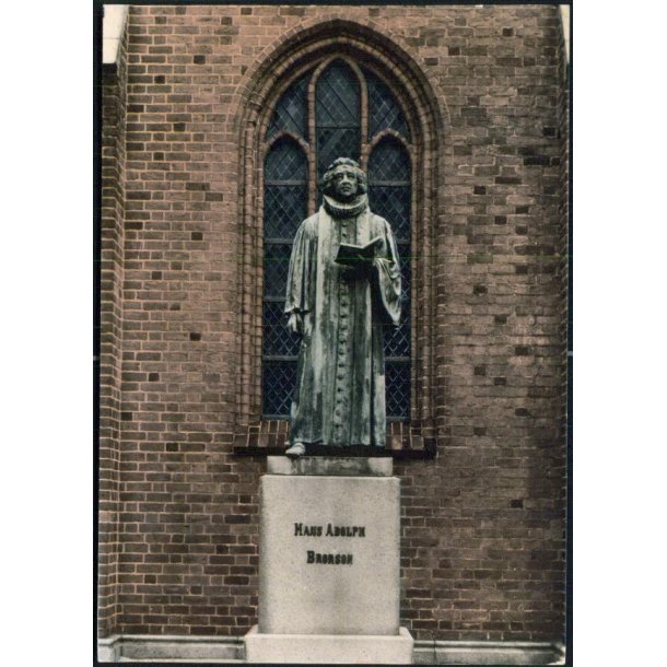 H.A. Brorsons Statur ved Ribe Domkirke - u/n