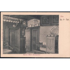 Ribe - Hj�rne i Weiss Restauration. H. Bentzons 1851