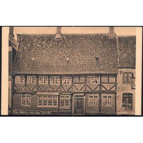 Ribe - Weis Hus paa Torvet - Johs. Brorsens 2611