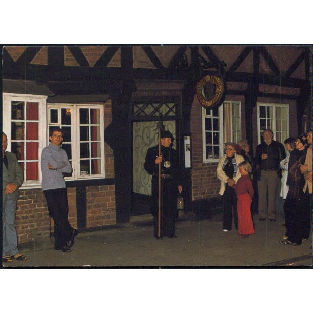 Ribe - V�gteren foran Weis Stue. Stender 149 814 059