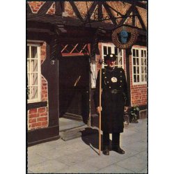 Ribe - V�gteren foran Weis Stue. Stender 49 814/11