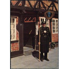 Ribe - V�gteren foran Weis Stue. Stender 49 814/11