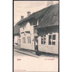 Ribe - Fra Grydregade - H. Bentzon u/n
