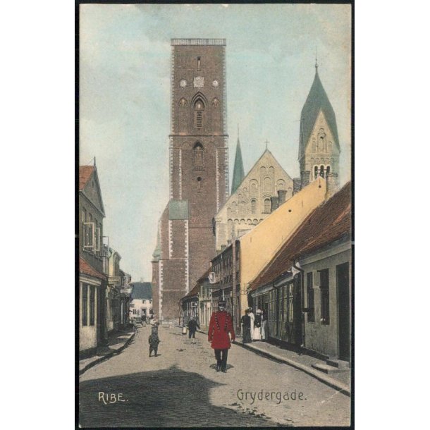 Ribe - Grydregade - Stender 1893
