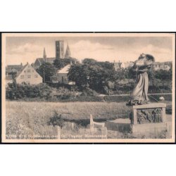 Ribe - Fra Slotsbanken med Dr. Dagmar Monomentet - Lauridsen 1201