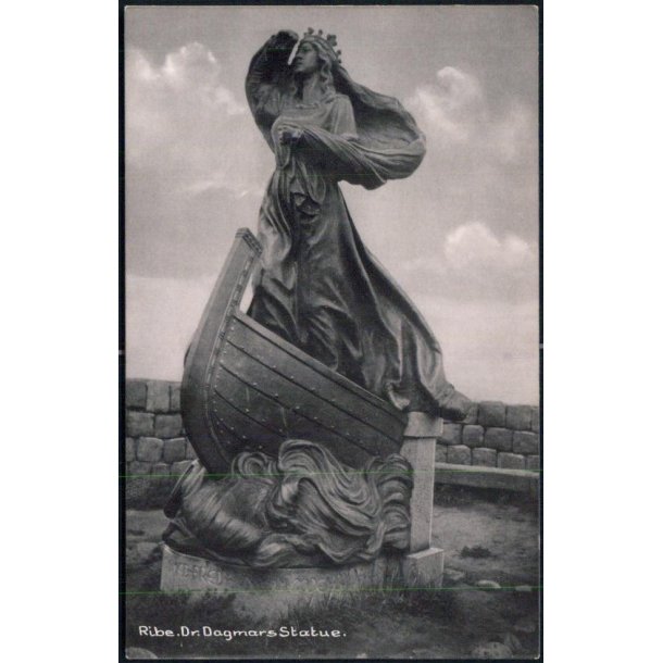 Ribe - Dronning Dagmars Statue - Lauridsen 98927