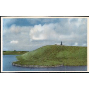 Ribe - Slotsbanken med Dronning Dagmar statuen - Stender 10