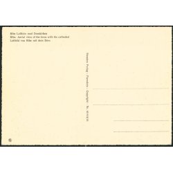 Ribe - Luftfoto med Domkirken - Stender 40 814/15