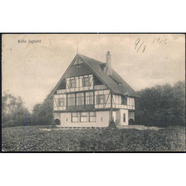 Kal&oslash; Jagtslot - H.A.Ebbesen - Prisbel&oslash;nnet 1909