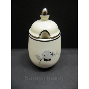 Sort Rose - Sennepskrukke 9x5½ cm