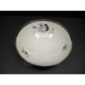 Sort Rose Kageskål Rund