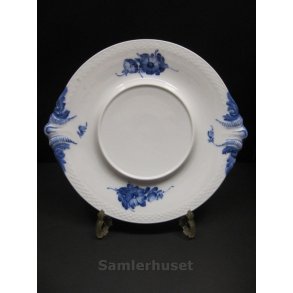 Blå Blomst Flettet - Rundt underfad til terin /Serveringsfad 34 cm. -RC. 8114