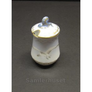 Måge Sennepskrukke lille 5½x3½ cm.
