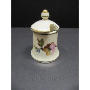 Æbleblomst/Rosenborg Sennepskrukke 5x5 cm.