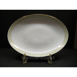 Grøn Rebild Stegefad 40x29 cm.