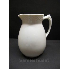 Elegance Hvid Kande 17x10 cm.