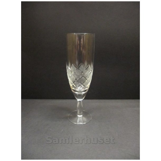Wien Antik Champagneglas. H:169 mm.