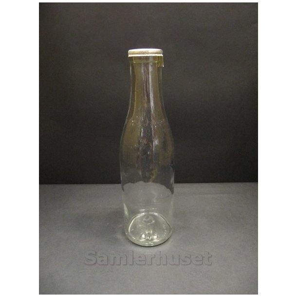 Mlkeflaske Klar - Fllesflasken lavet fra 1930 - 1/2 L. - Med orginal kapsel - Uden skr.