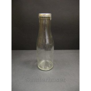 Mlkeflaske Klar - Fllesflasken lavet fra 1930 - 1/4 L. - Med orginal kapsel - Uden skr.