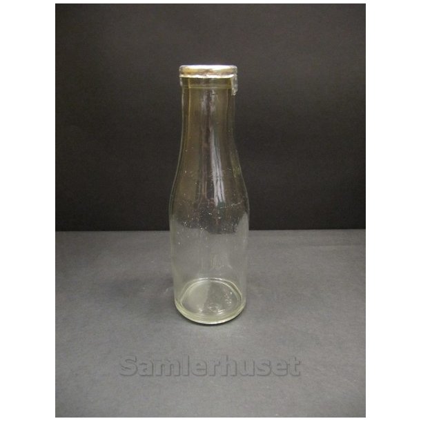 Mlkeflaske Klar - Fllesflasken lavet fra 1930 - 1/4 L. - Med orginal kapsel - Uden skr.