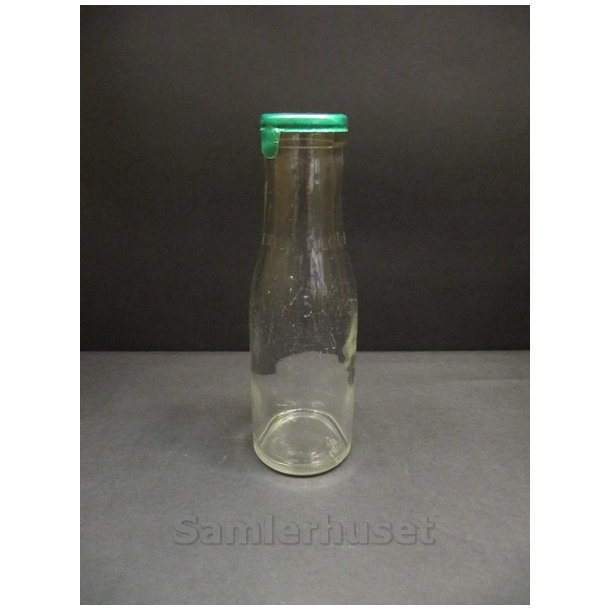 Mlkeflaske Klar - Fllesflasken lavet fra 1930 - 1/5 L. - Med orginal kapsel - Uden skr.
