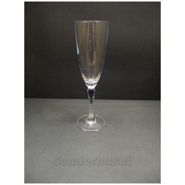 Bl Saphir Champagneglas. H:215 mm.
