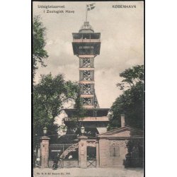 Kbenhavn - Udsigtstaarnet i Zoologisk Have - Sk.B.